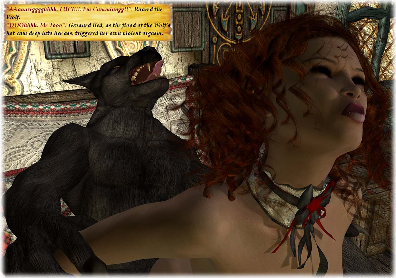 DarkSoul3D Twisted Fairy Tales Red Riding Hood 3D Porn Comic