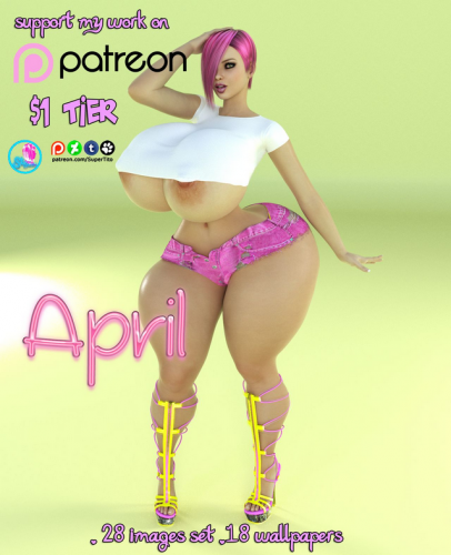 SuperTito - April 3D Porn Comic