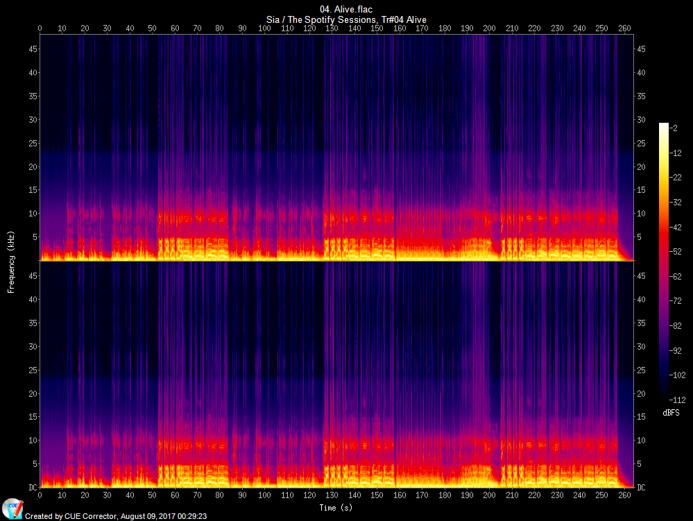 Sia flac. Звуковая спектрограмма. Спектрограммы mp3 и FLAC. Sia the Spotify sessions.